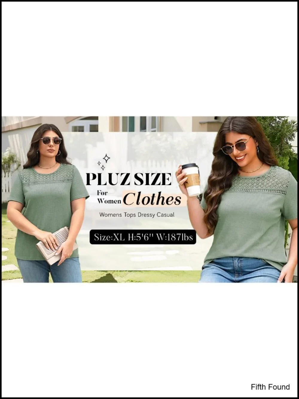 Dressy Casual Short Sleeve Blouse with Crochet Lace Waffle Knit